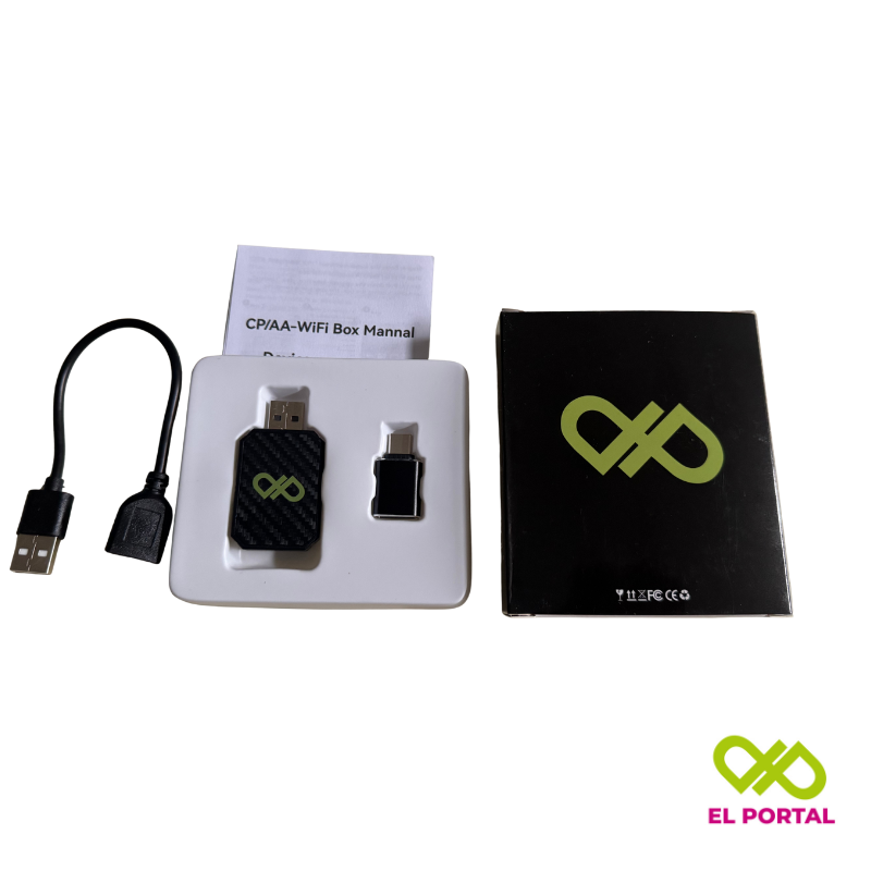 Adaptador CarPlay/Android auto mini
