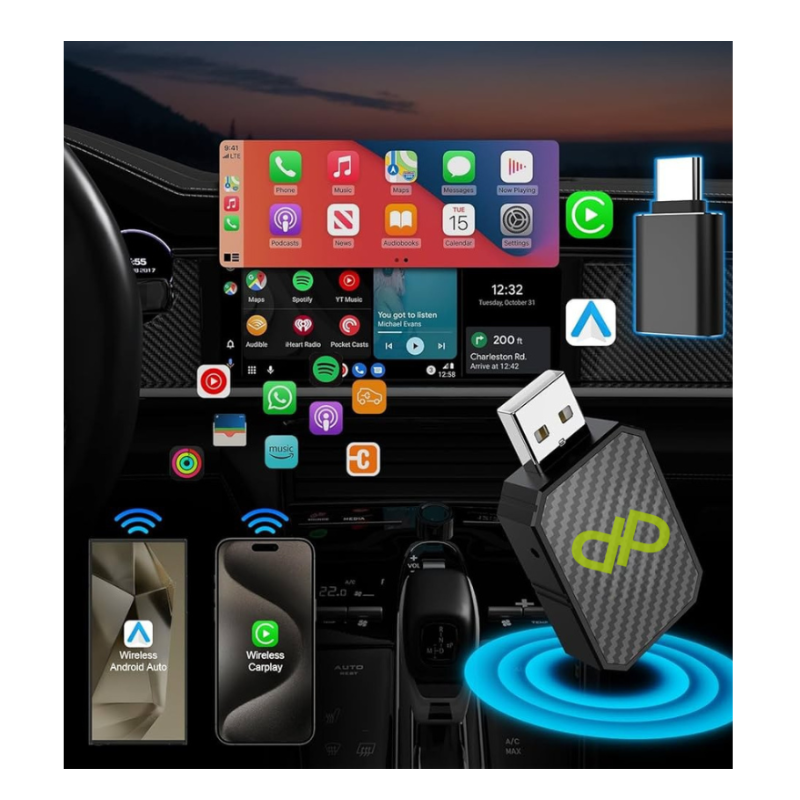 Adaptador CarPlay/Android auto mini