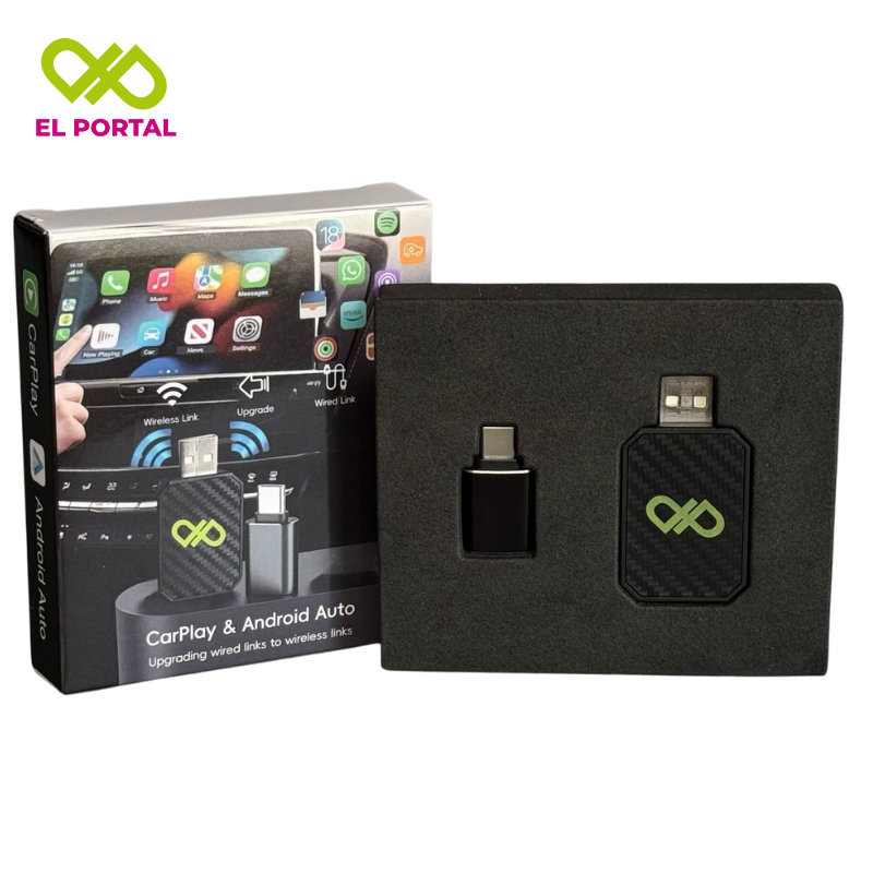 Adaptador Carplay-Android auto mini 2 en 1